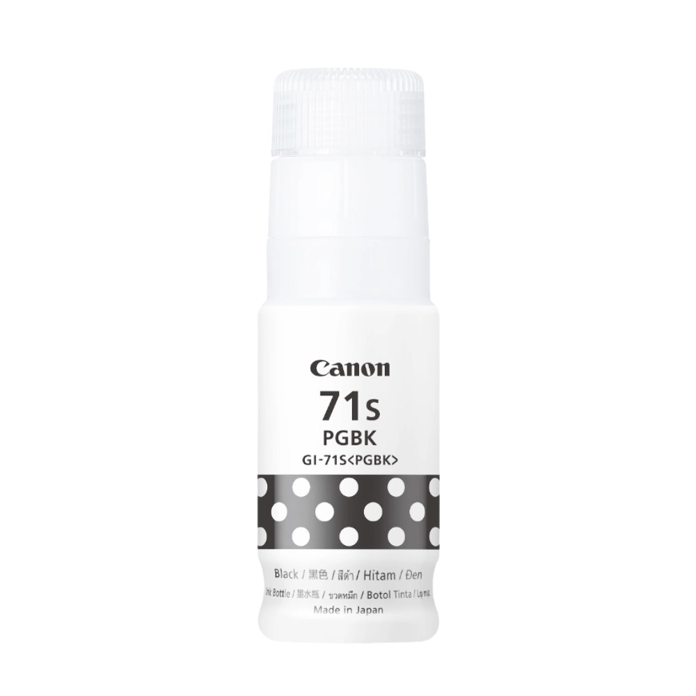 Canon 71 Black Inkjet Ink Bottle Small 70ml view 2